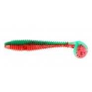 Рибальська силіконова приманка, ZEOX Trigger Fat Tail, довжина 2,7 дюймів, 7шт/уп, колір №204 GRPP